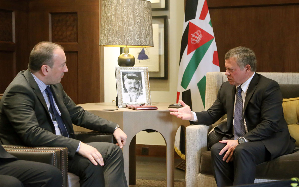 King meets with Bosnian foreign minister