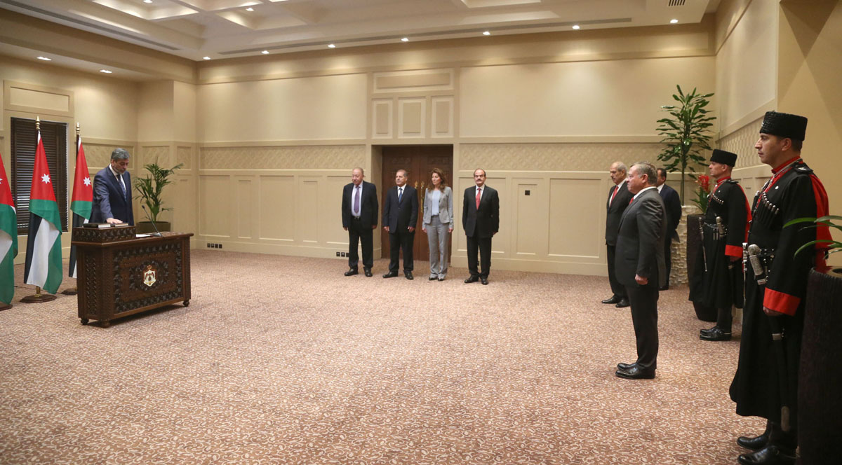 IEC head, members sworn in before King