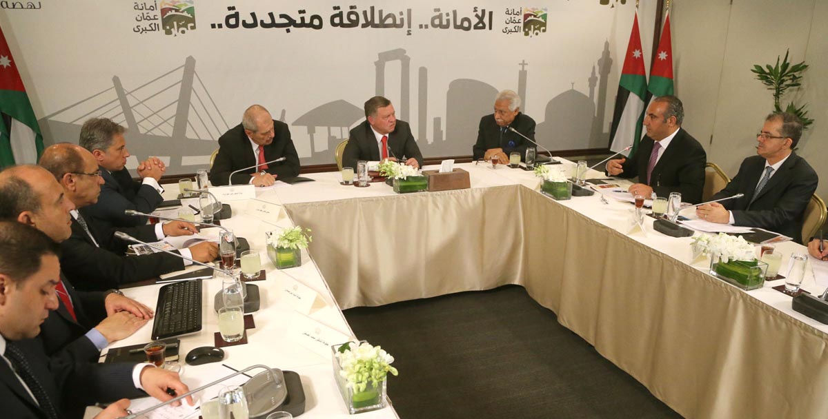 King urges better services to citizens of the capital