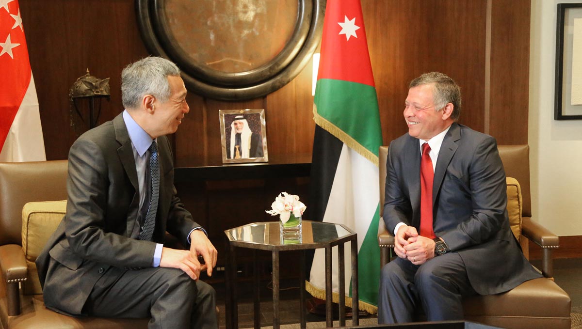 King: Jordan eyes closer economic ties with Singapore