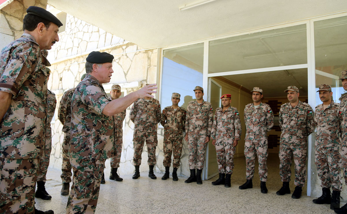 King visits Rapid Response Unit