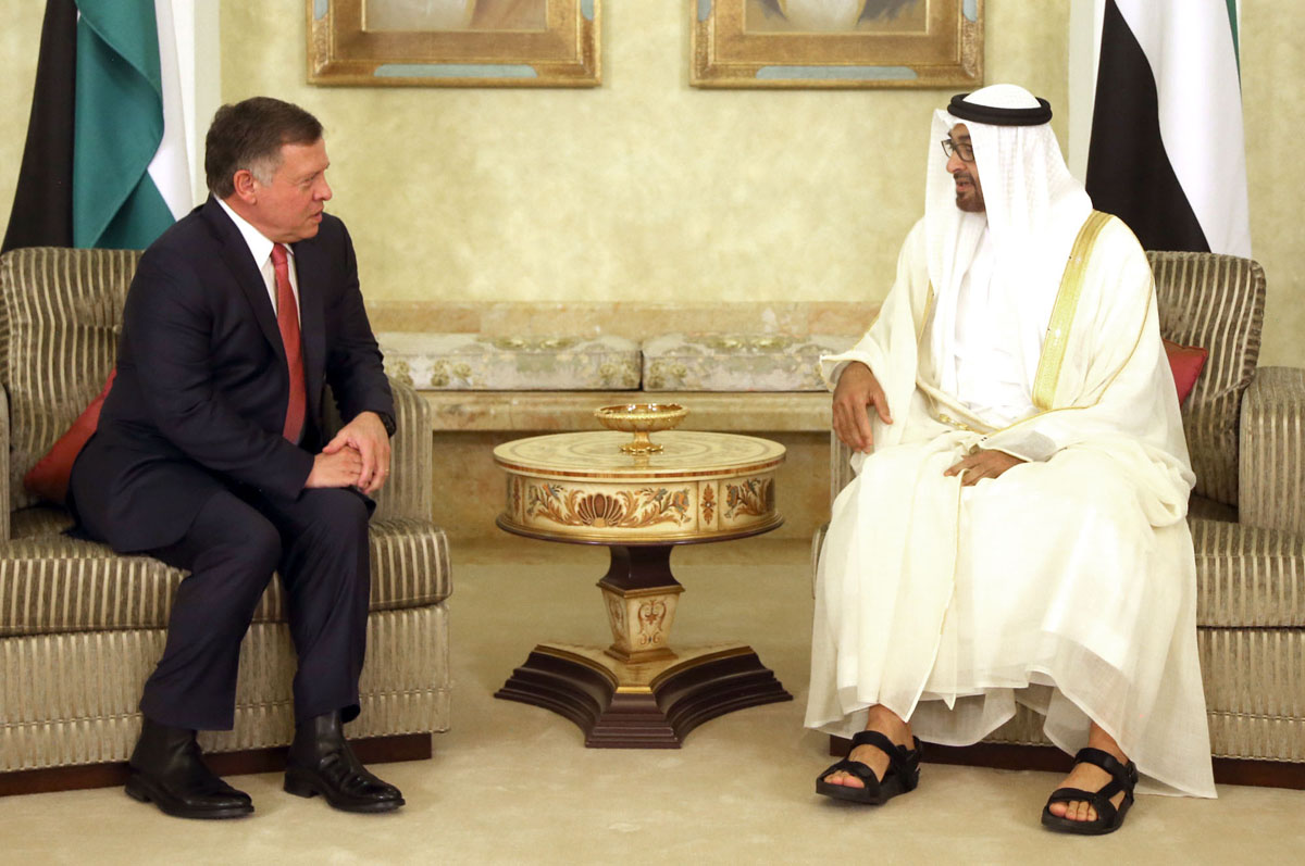King, Mohammed bin Zayed discuss ties, Mideast