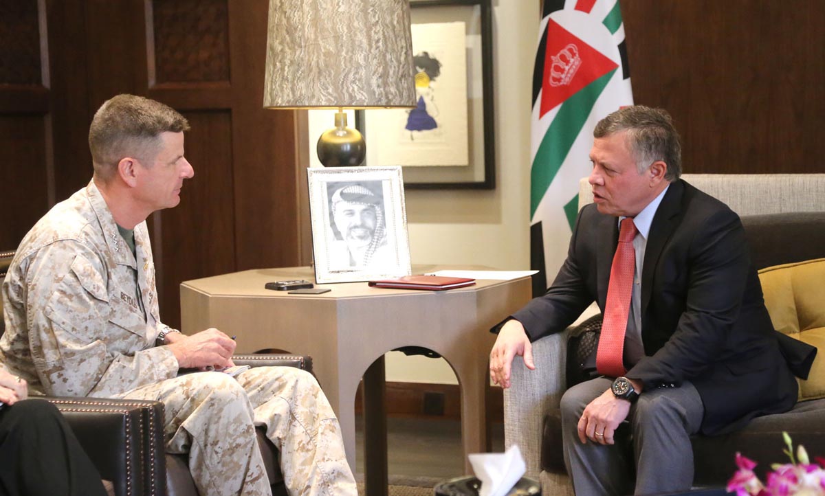 King, US military official discuss cooperation