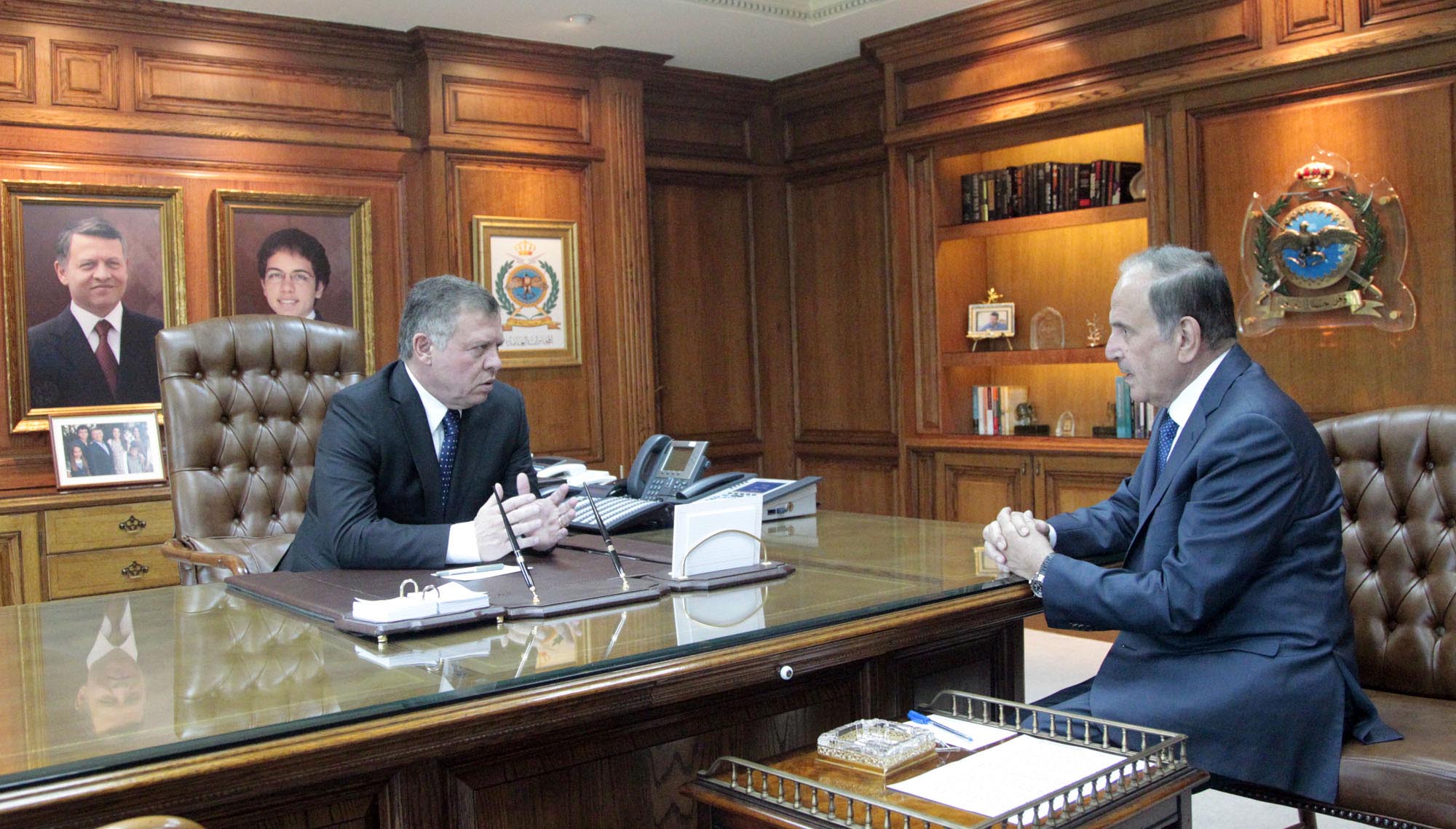 King voices pride in the courage of armed forces, security agencies' personnel