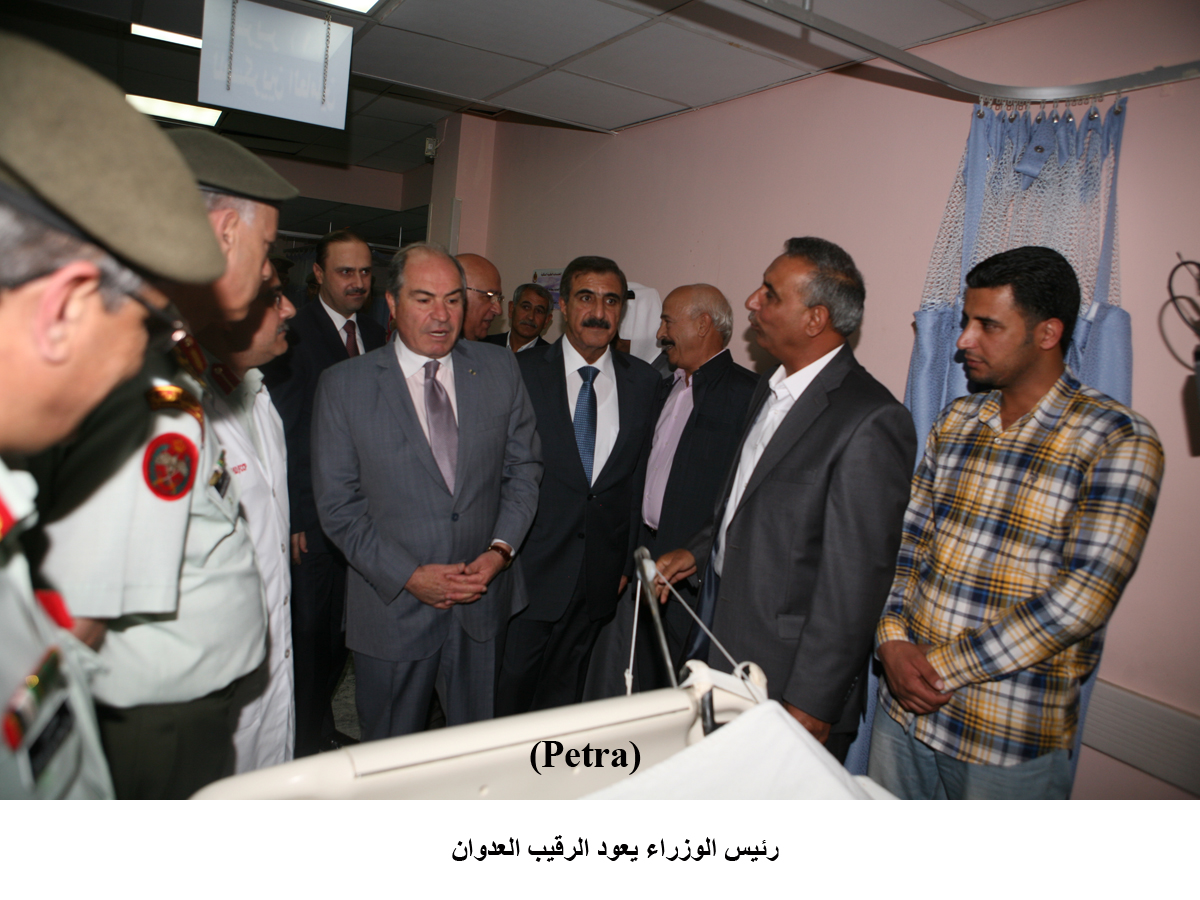 PM checks on health of injured sergeant