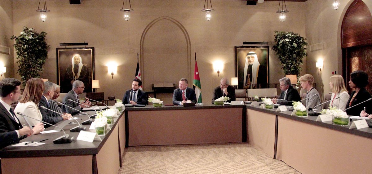 King meets NASA administrator