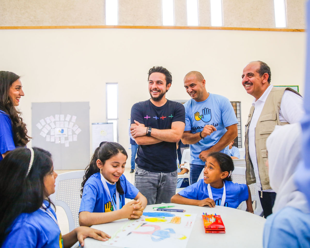 Crown Prince takes part in two workshops