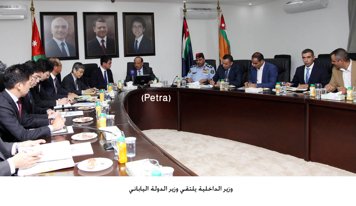Jordan, Japan discuss security cooperation, regional developments