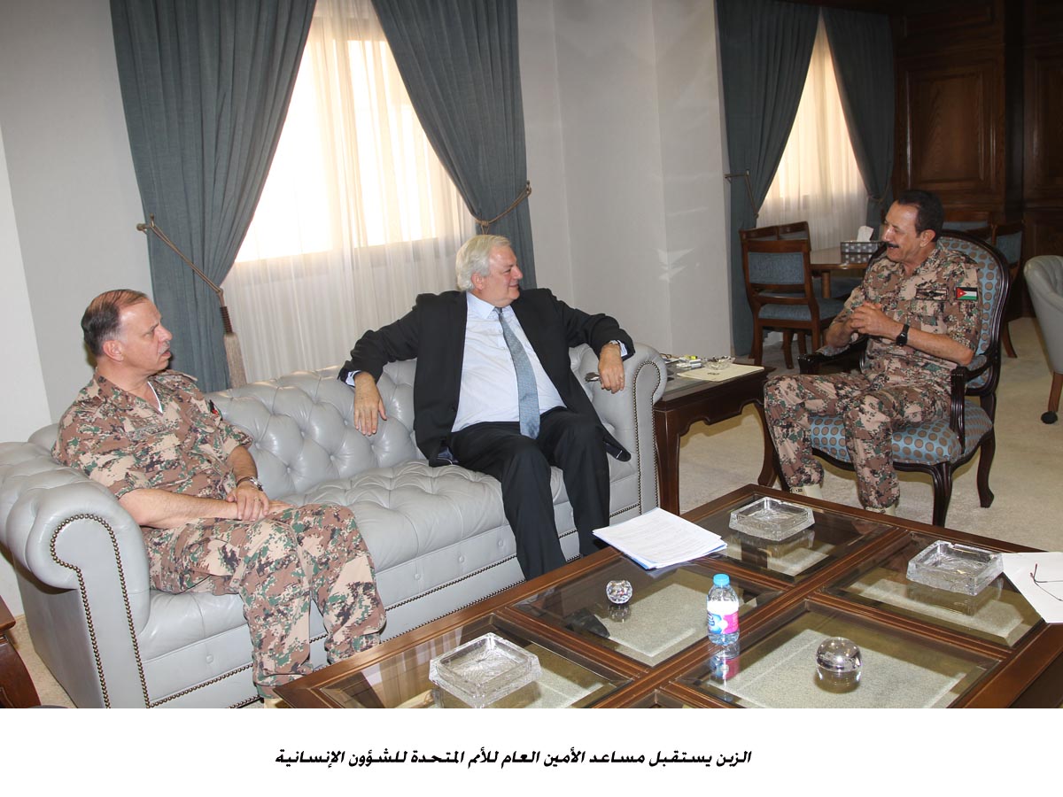 Army chief meets UN official