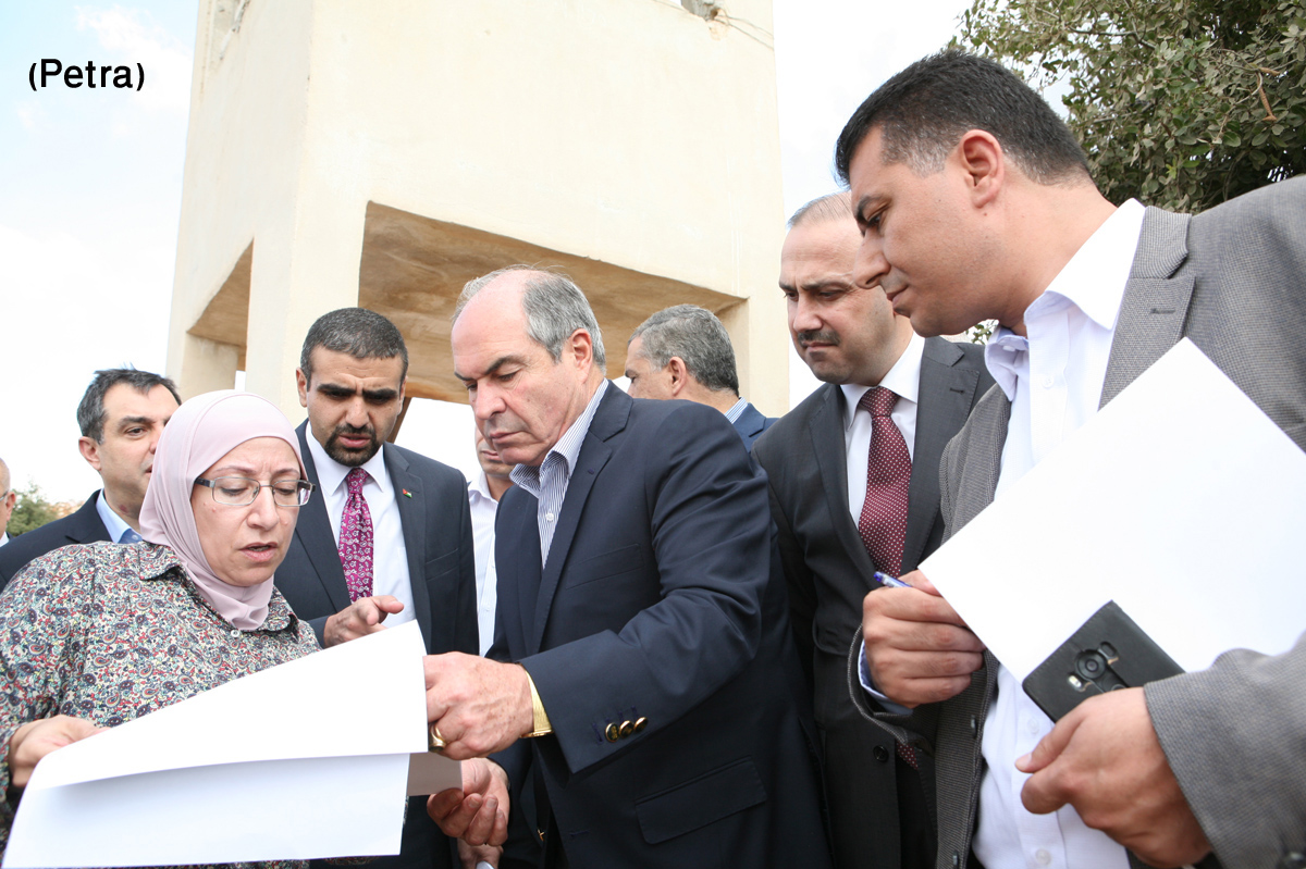 PM visits Ajloun, checks on number of projects