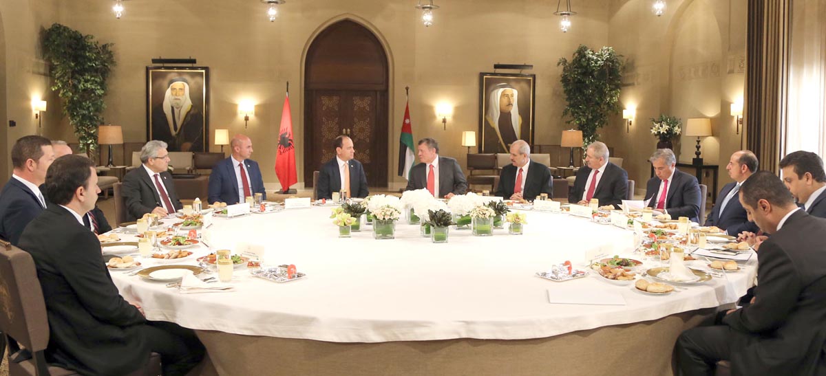 King, Albanian president discuss bilateral ties, regional developments