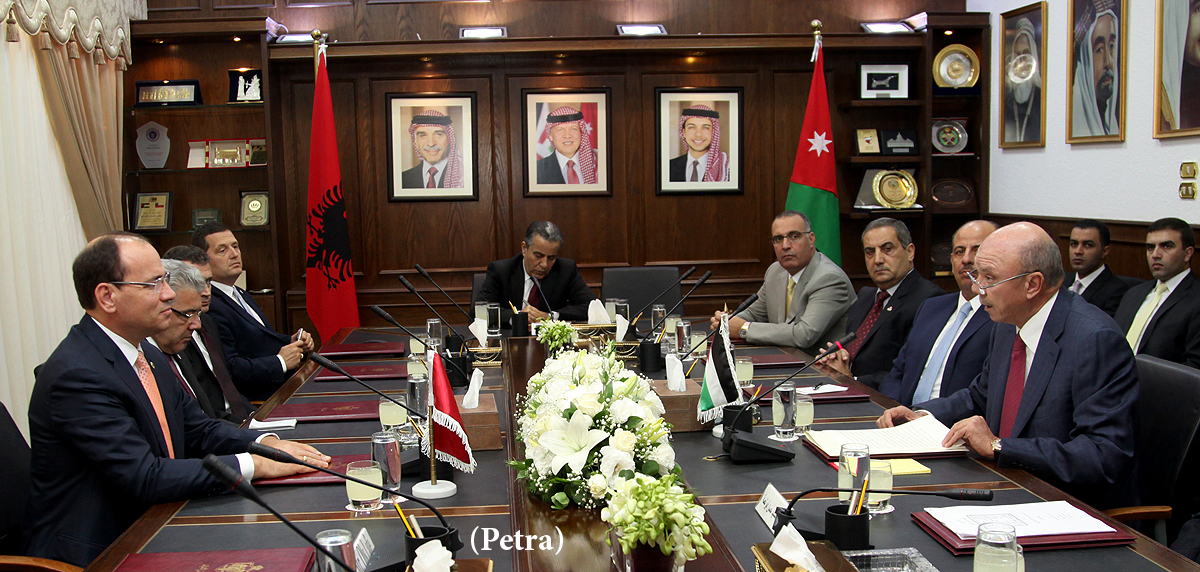 Albanian president visits Senate