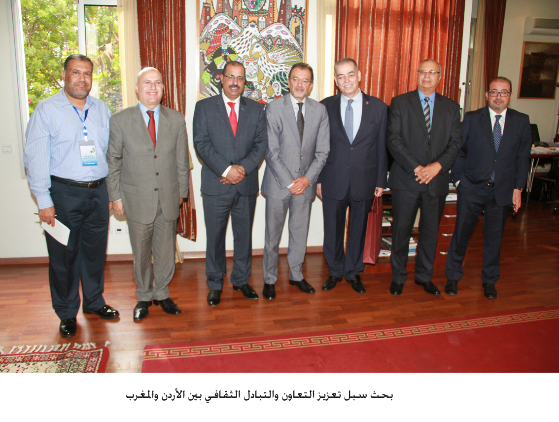 Jordan, Morocco discuss cultural cooperation