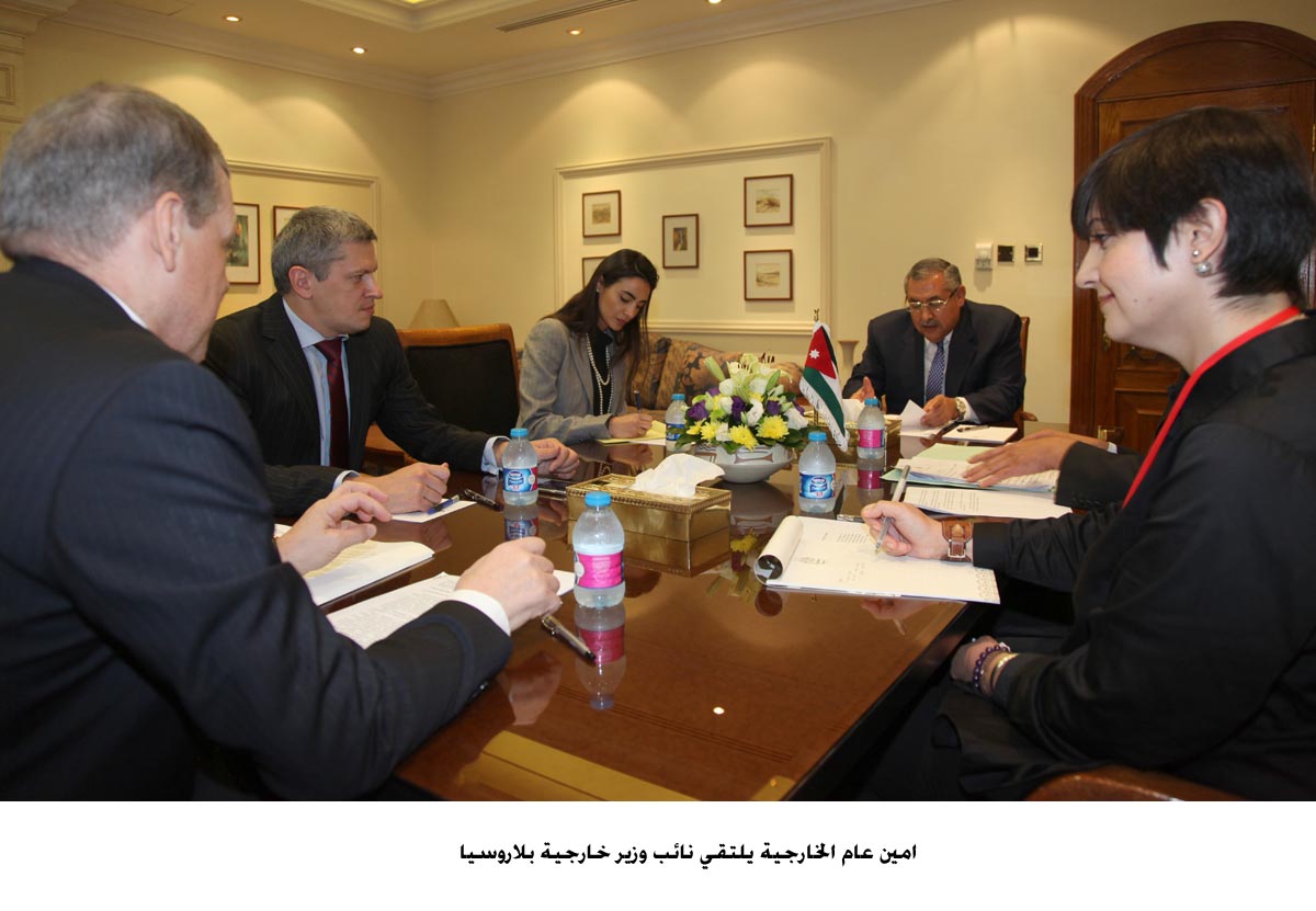 Jordan, Belarus discuss ties ahead of joint committee meeting
