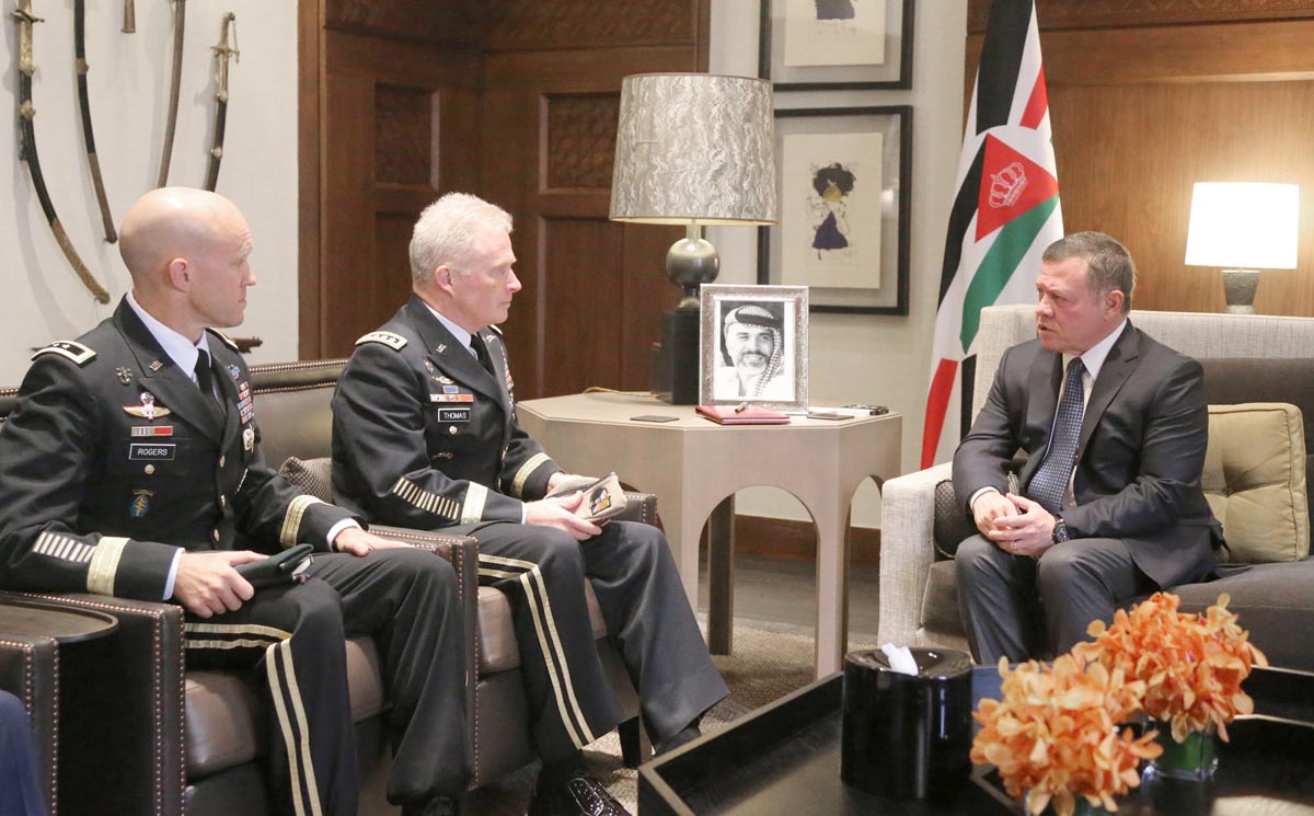 King, US military official discuss cooperation