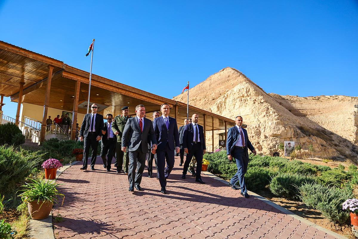 Supreme Commander, Polish President attend military drill