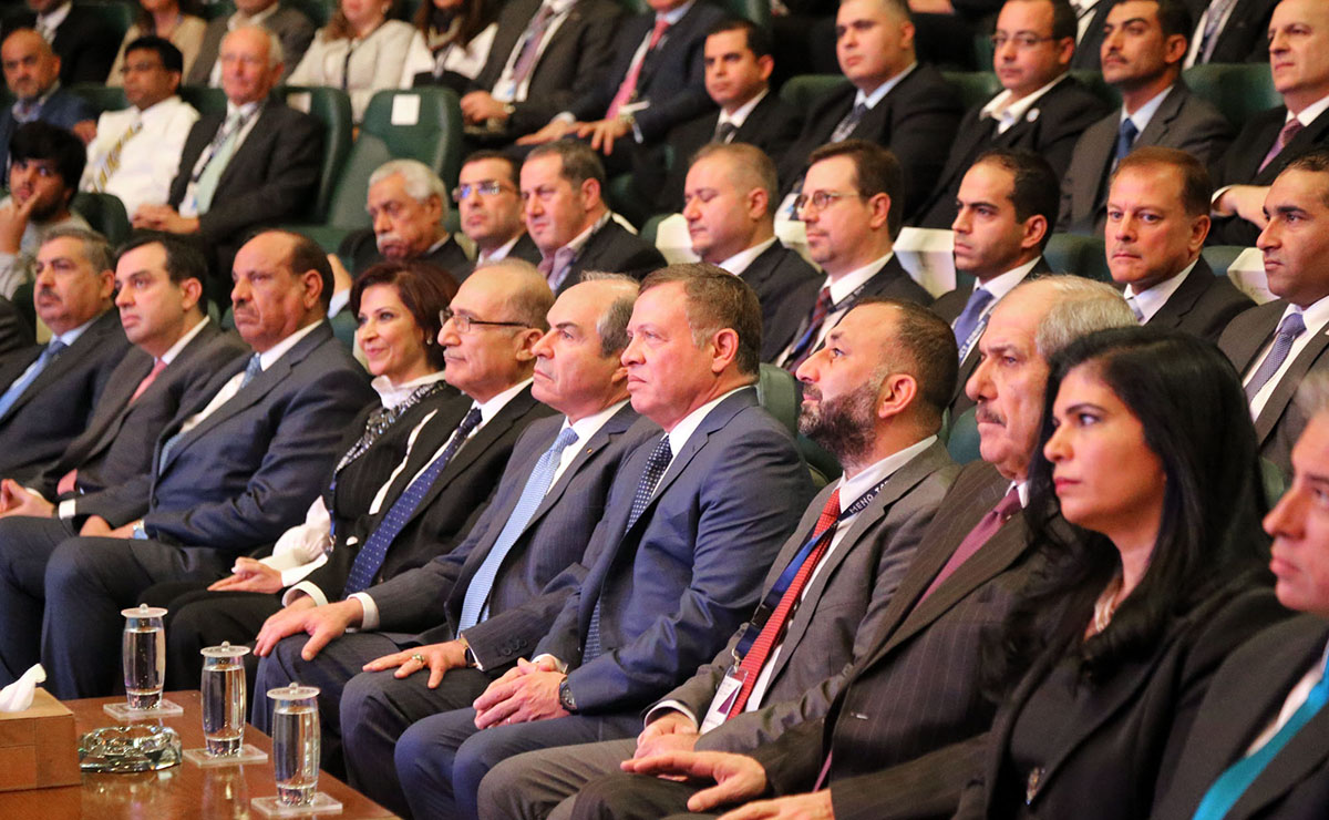 King attends 2016 MENA ICT Forum