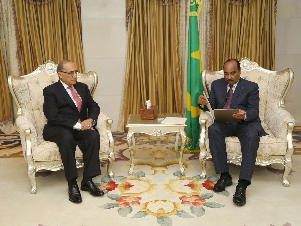 Mauritanian President receives King’s Invitation to Attend Arab Summit