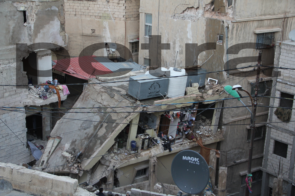 Two residential buildings collapse in Amman