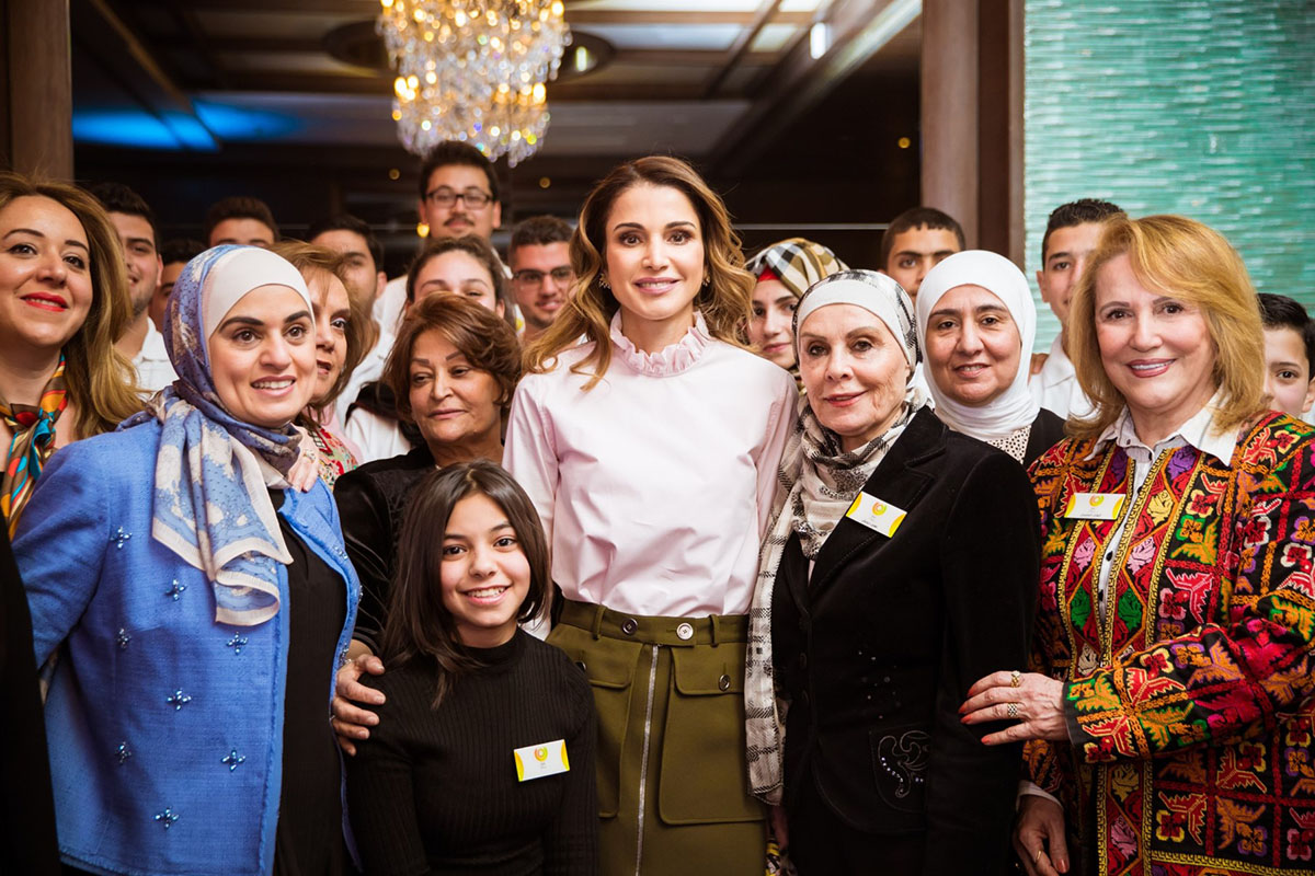 Queen Rania Visits IBDAA Expo 2017