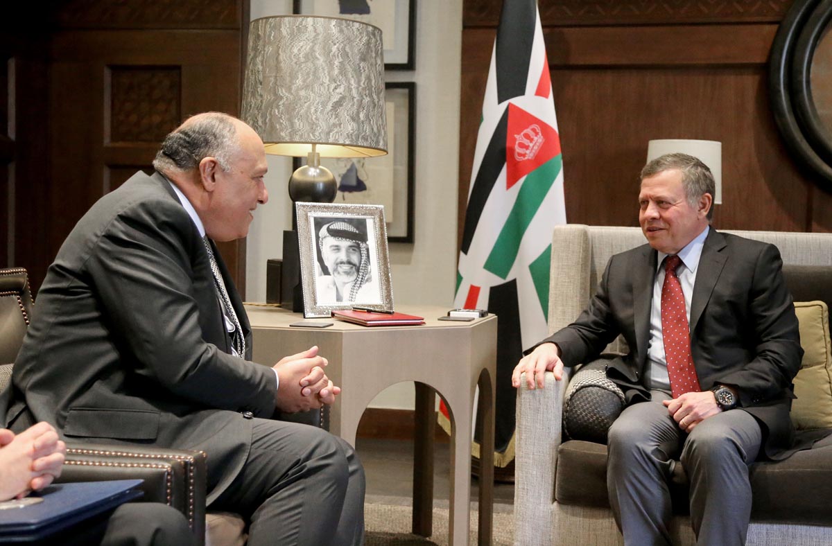 King receives Egyptian President's invitation to visit Cairo