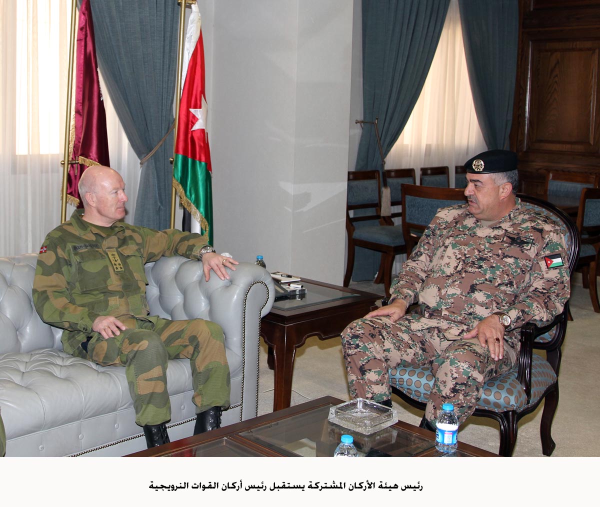 Army chief meets his Norwegian counterpart
