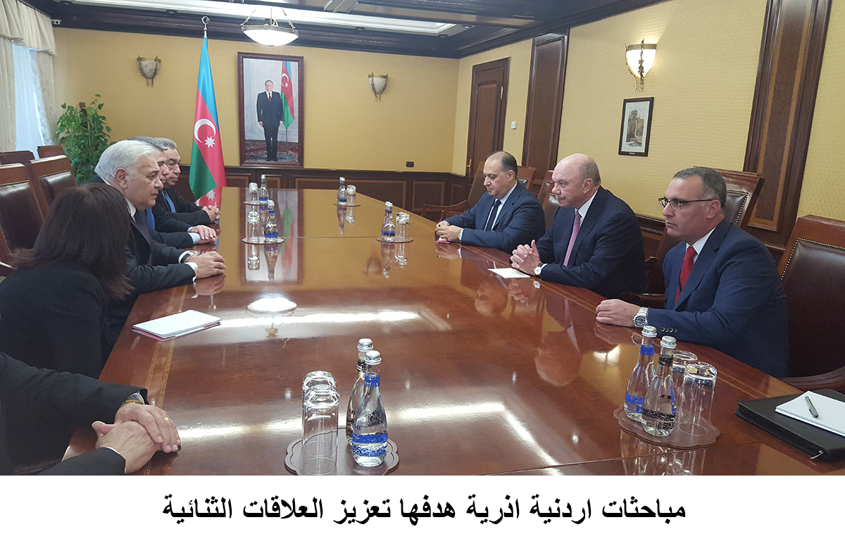Jordan-Azerbaijan discuss ties