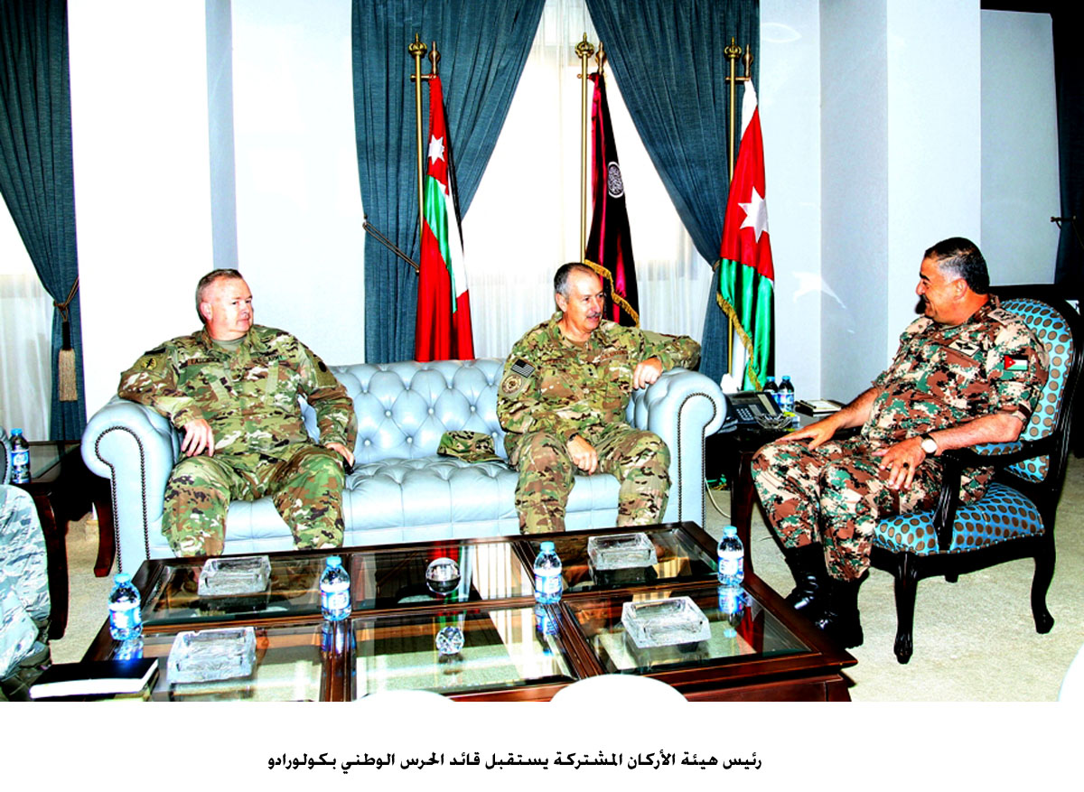 Army chief receives commander of Colorado Army National Guard