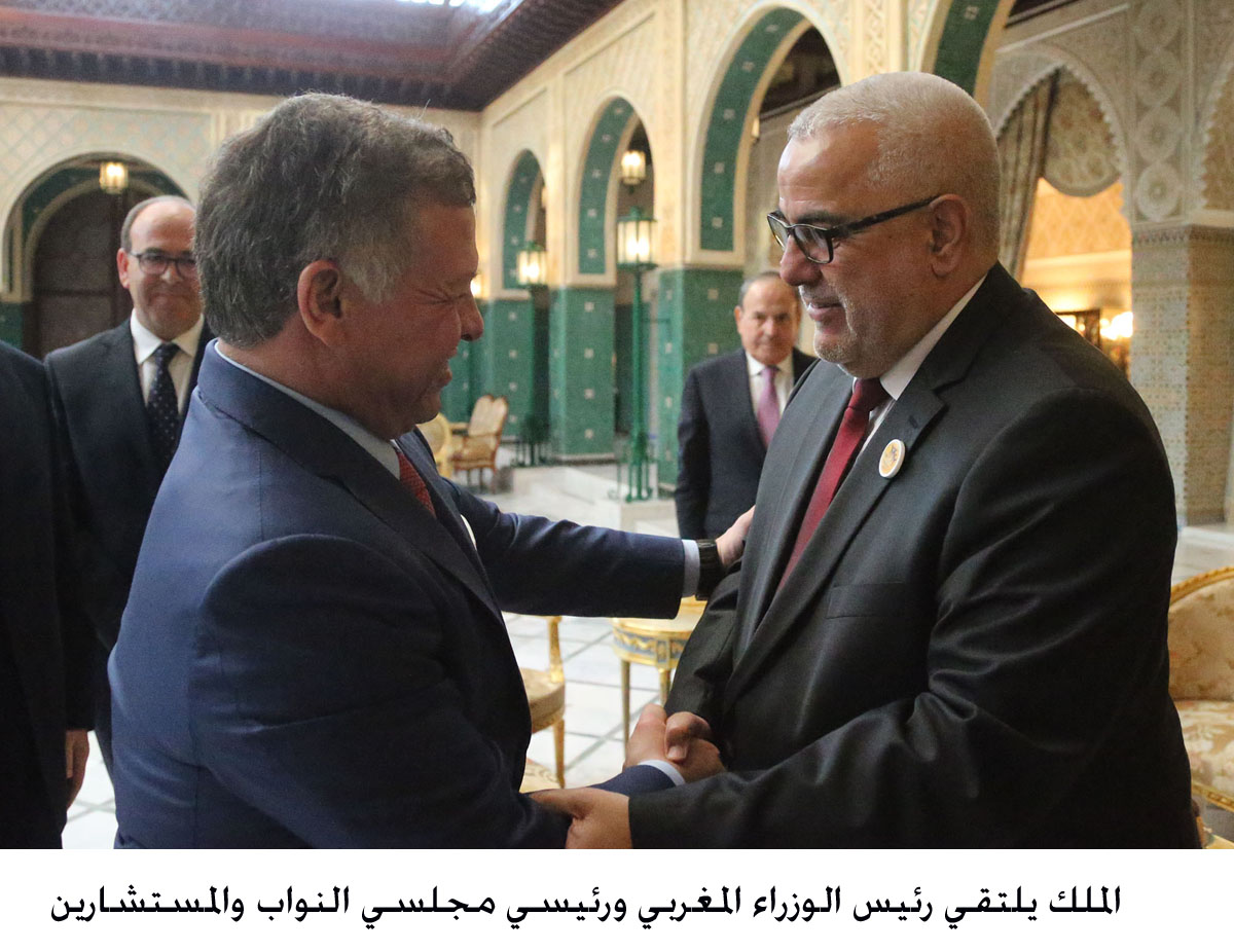 King meets Moroccan PM, parliament speaker, President of House of Councillors