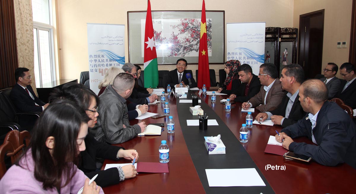 Chinese ambassador highlights his country's strong ties with Jordan