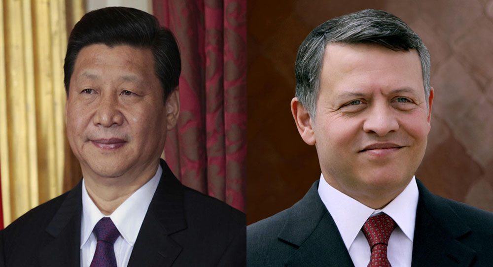 King exchanges congratulations with Chinese president on 40th anniversary of ties