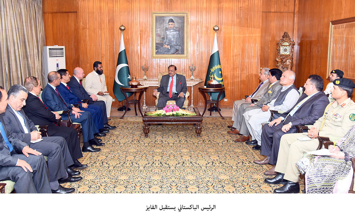Pakistani President receives Senate President