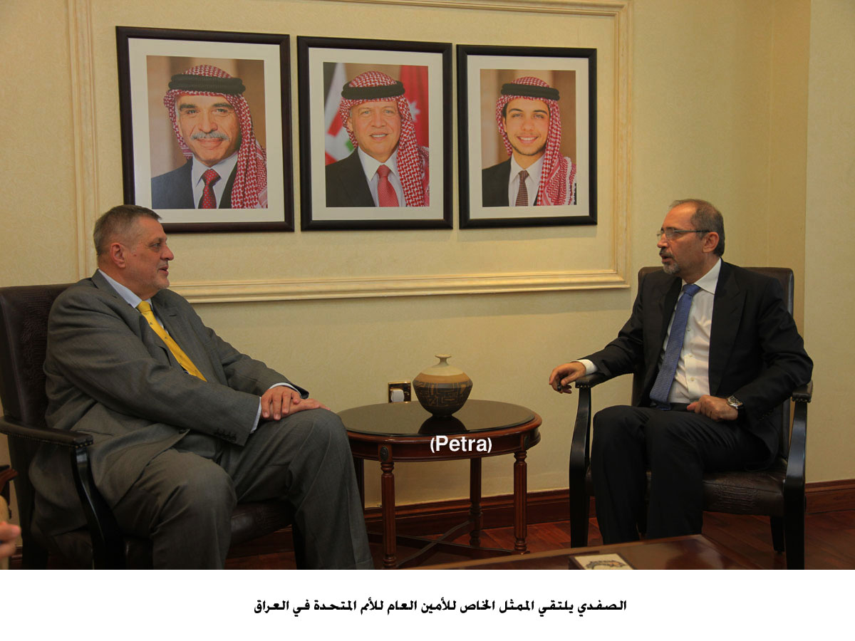 FM, UN official discuss developments in the Iraqi arena