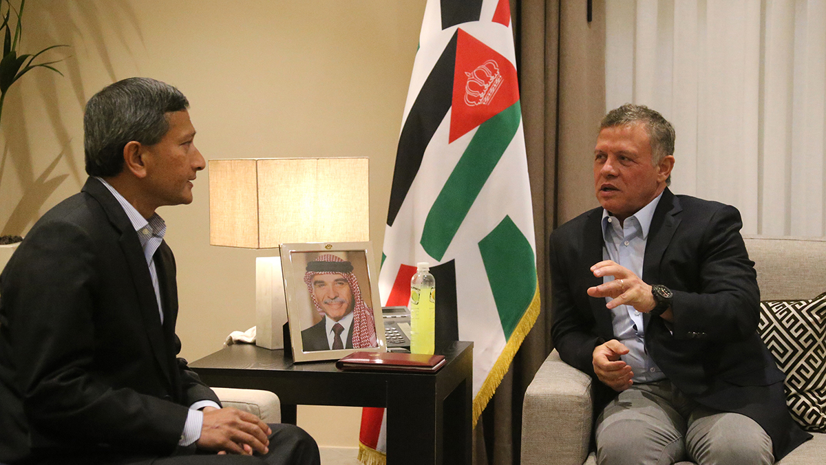 King receives Singapore’s Foreign Minister