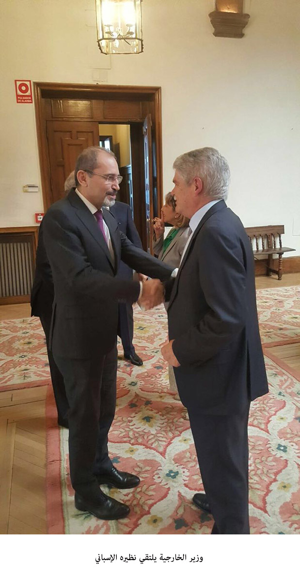 FM, Spanish counterpart discuss relations, Mideast issues