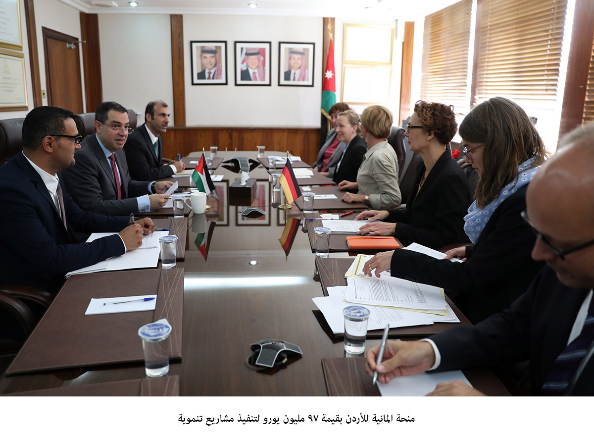 Germany extends 97mln-euro grant to Jordan
