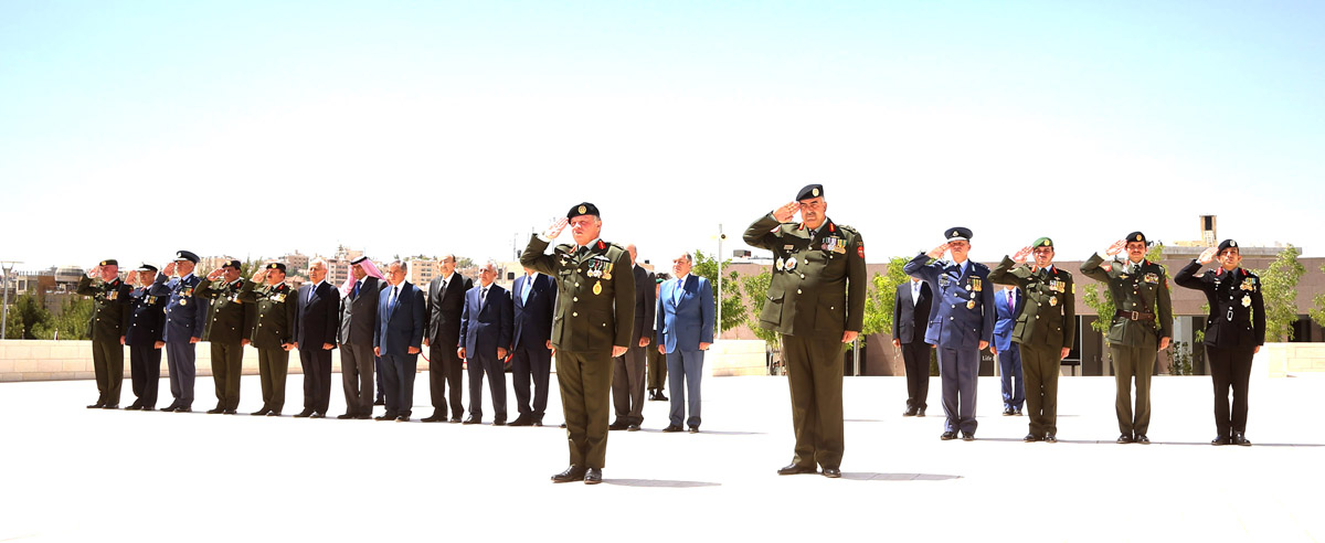 King attends celebration on national occasions