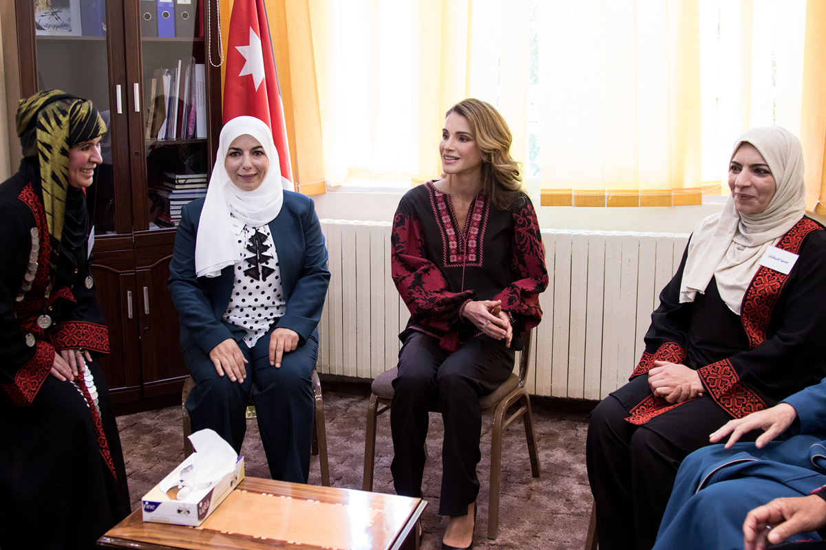 Queen Rania commends JAHD for innovative community empowerment projects