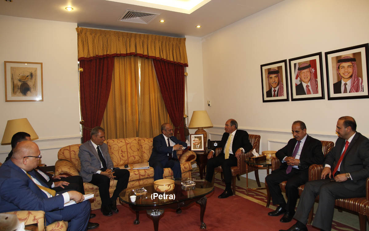PM meets president of Jordan Engineers Association