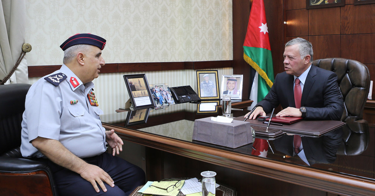 King visits Civil Defense Department