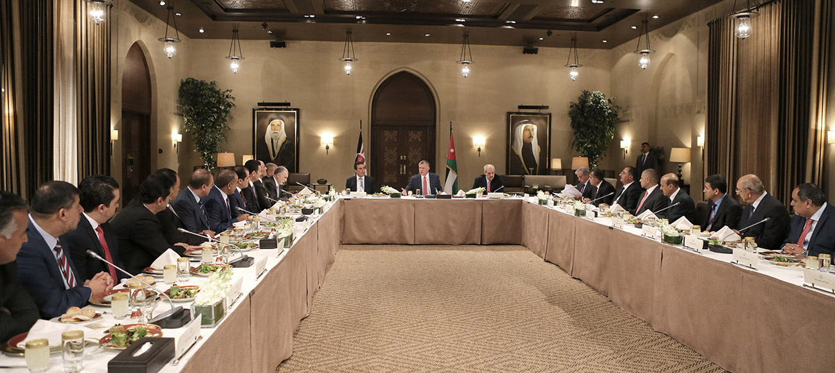 King meets lawmakers, hails legislative achievements