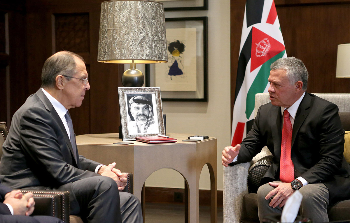 King, Russian FM discuss ties, region