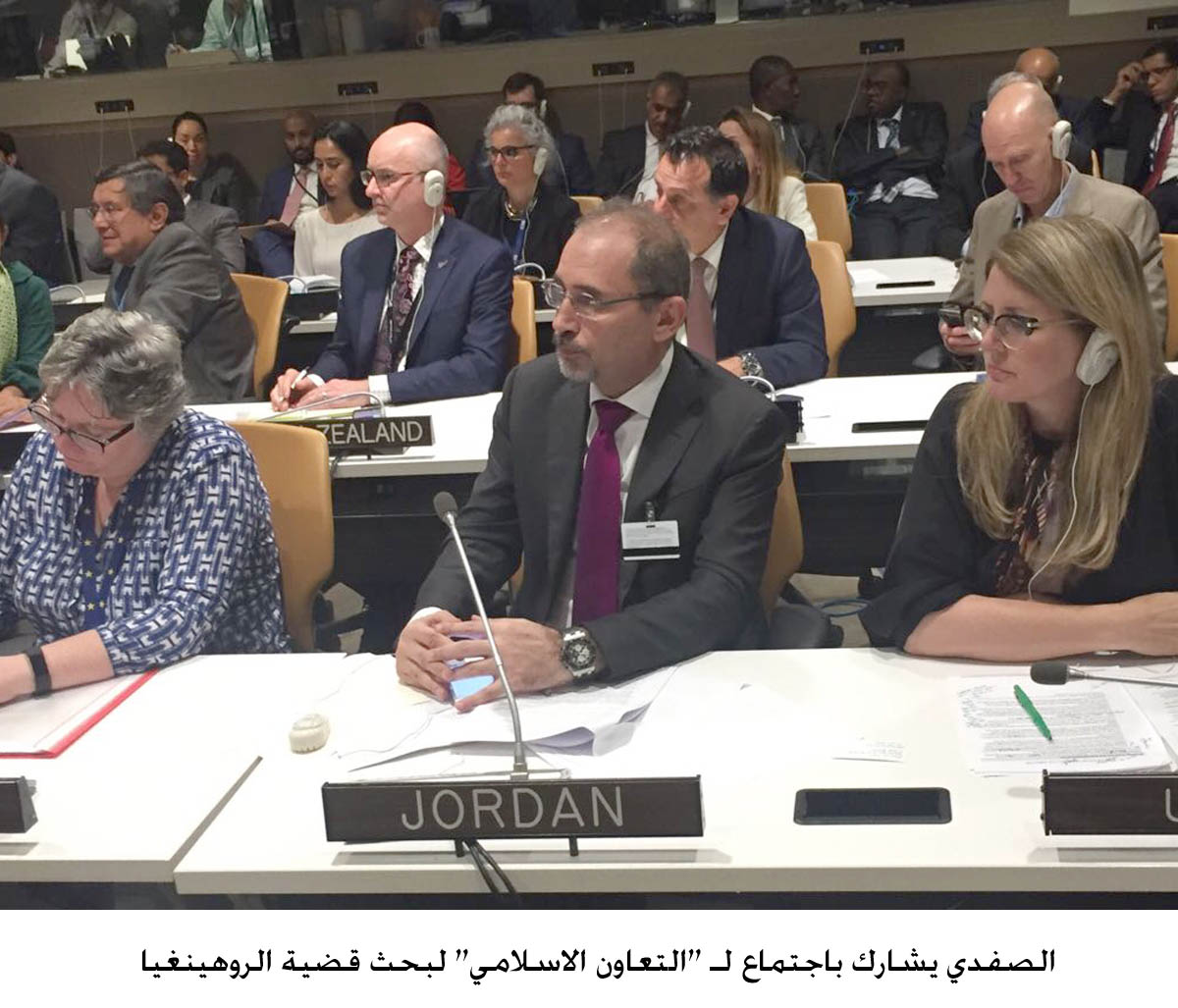 Safadi calls for Arab-Islamic initiative to stop crimes in Myanmar