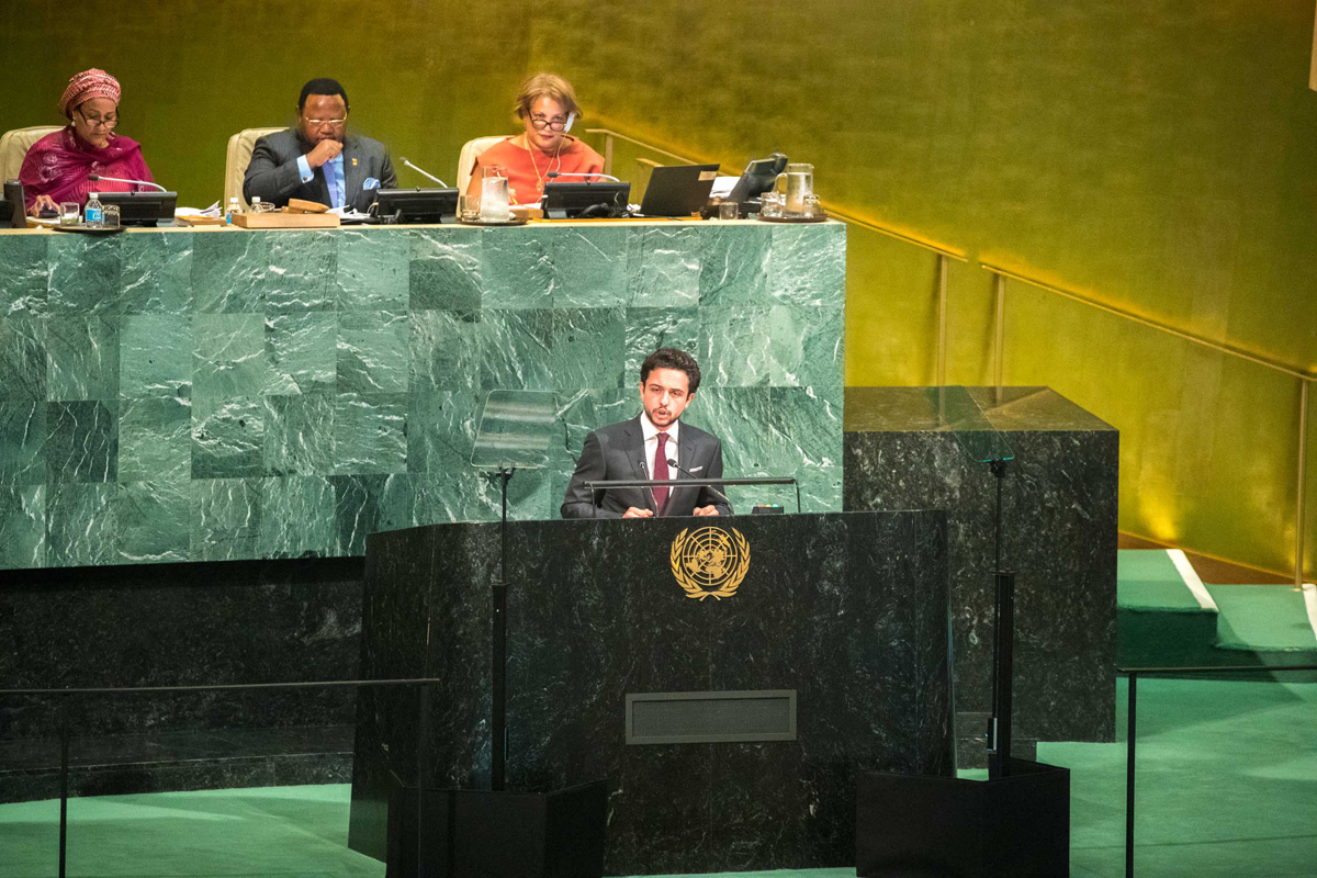 Crown Prince delivers Jordan’s address at UN General Assembly