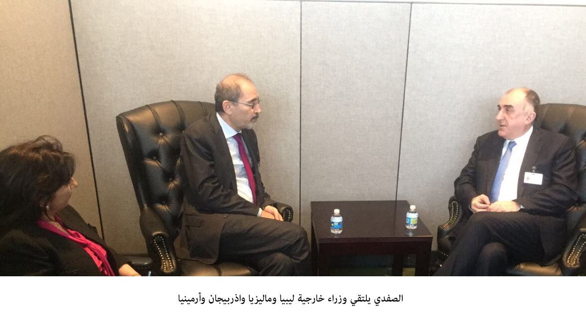 FM meets Libyan, Malaysian, Azerbaijan, Armenian counterparts