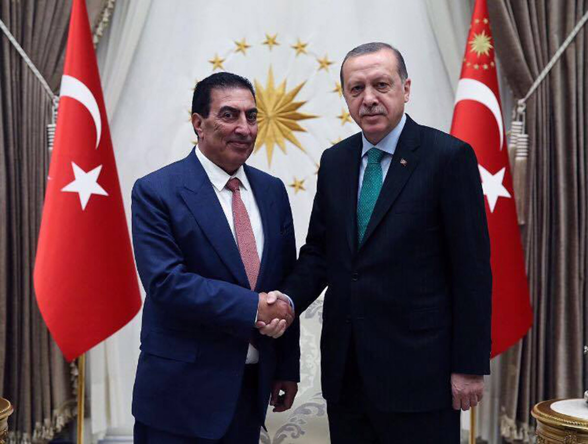 Lower House speaker meets with Turkish president