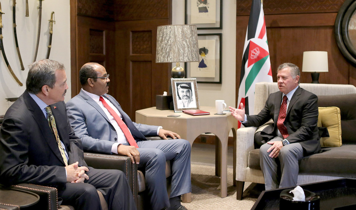 King, Antigua and Barbuda PM discuss expanding ties