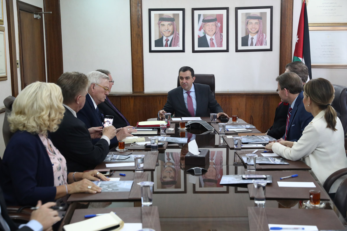 Planning minister briefs US delegation on economic challenges facing Jordan