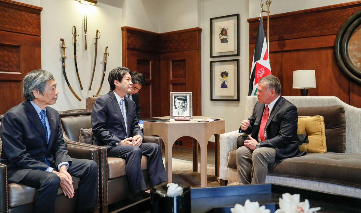 King receives Japanese prime minister's national security advisor