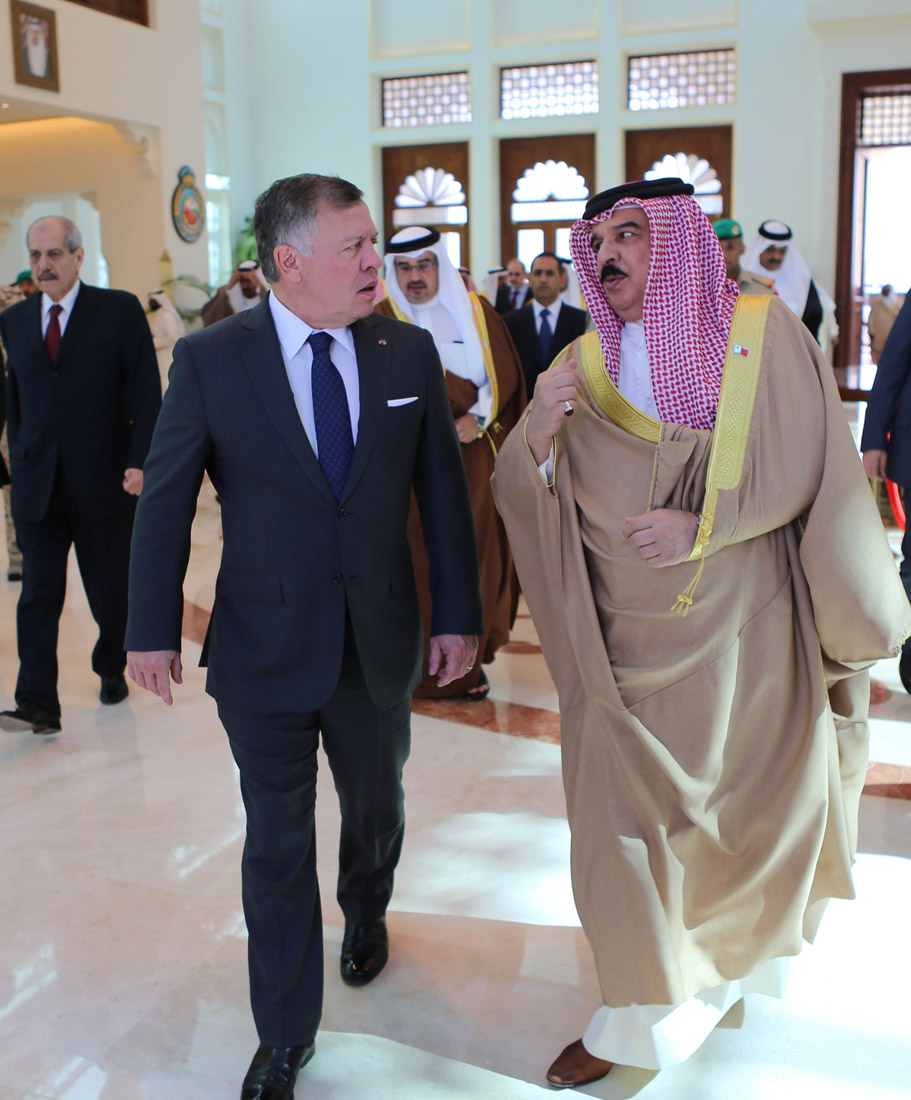 King returns home wrapping up Bahrain visit